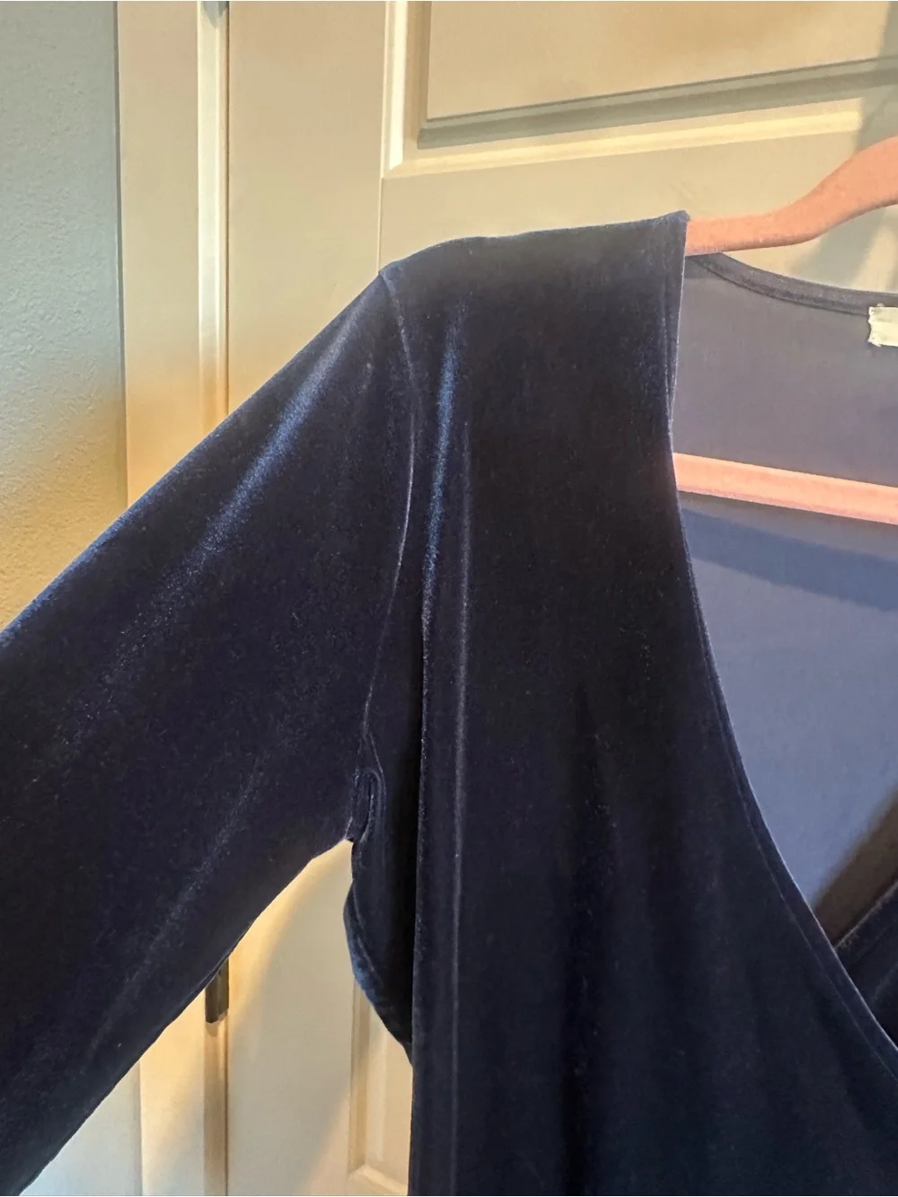 MADEWELL Velvet Wrap Bodysuit